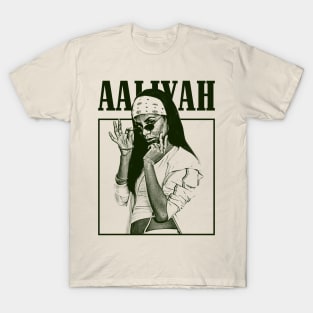 Aaliyah Album Vintage T-Shirt